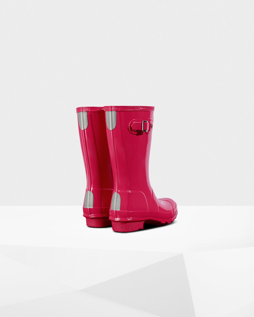 Regenlaarzen Kinderen - Hunter Original Big Gloss - Roze - 87KXZOEJL